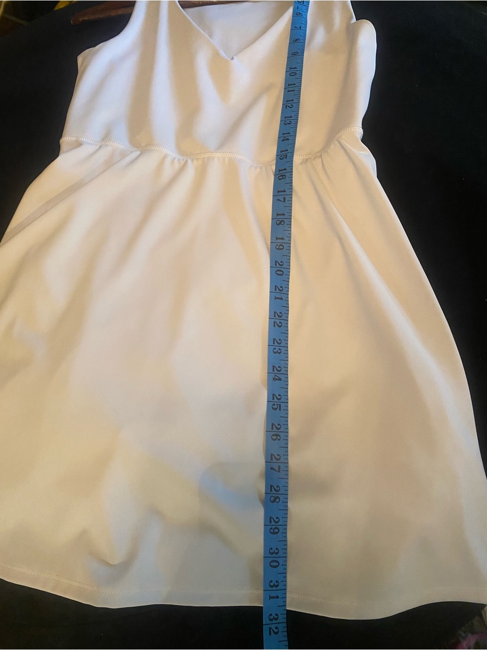 CALIA by Carrie Underwood White Sleeveless V-Neck Athletic Dress - Picture 9 of 14